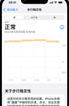 营口iPhone手机维修如何在iPhone开启'步行稳定性通知'